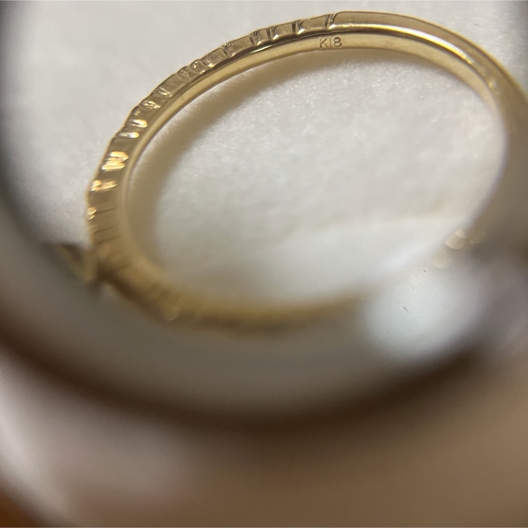 cui-cui(キュイキュイ)の最終価格cui-cui K18 ラウンドダイヤモンドリング一粒ダイヤモンドリング レディースのアクセサリー(リング(指輪))の商品写真