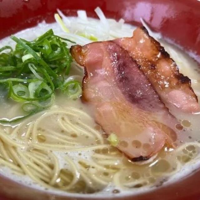 九州とんこつラーメン　五木食品　　ねぎとごま油香マイルドな豚骨スープ　おすすめ 5