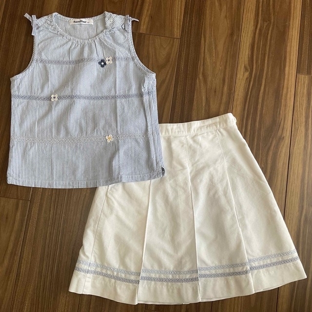 familiar(ファミリア)の女の子セットアップ キッズ/ベビー/マタニティのキッズ服女の子用(90cm~)(Tシャツ/カットソー)の商品写真