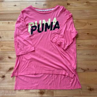 プーマ(PUMA)のプーマ　五部袖　Tシャツ　試着のみ(Tシャツ(半袖/袖なし))