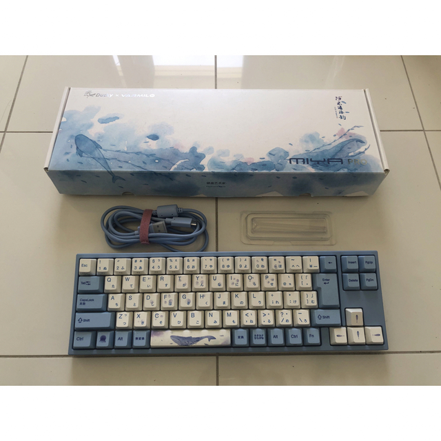 Ducky×VARMILO キーボードSea Melody 海の音色 73キー