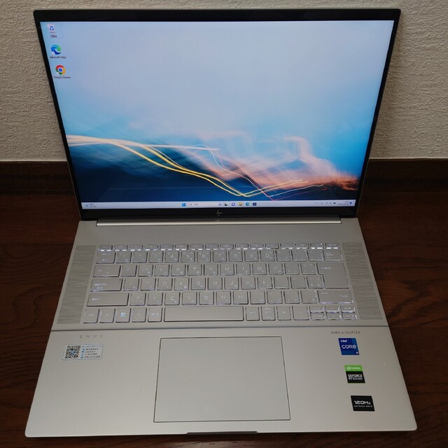 HP(ヒューレットパッカード)のHP ENVY16 i7 12700H 32GB 1TB RTX3060 スマホ/家電/カメラのPC/タブレット(ノートPC)の商品写真