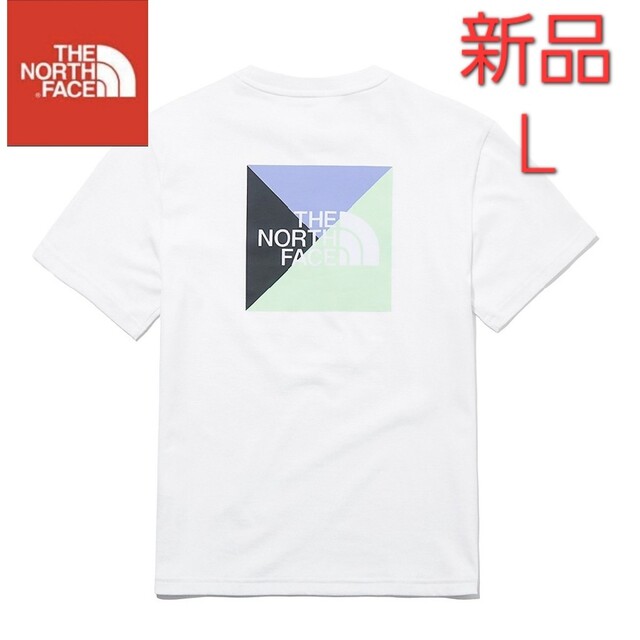 THE NORTH FACE　ノースフェイス　バックロゴ　半袖　Tシャツ　L