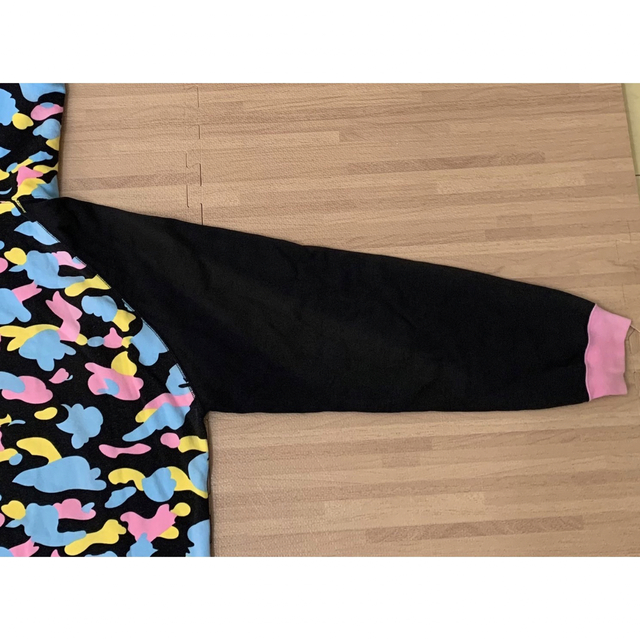 ★激レア★APE マルチカモ クレイジー パーカー XL シャーク kaws