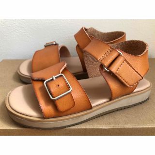 ザラキッズ(ZARA KIDS)の【ZARA】レザーサンダル　サイズ26（16.5cm）(サンダル)