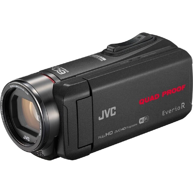 JVC ビデオカメラ 内蔵メモリー32GB GZ-R75K-B ブラック スマホ/家電/カメラのカメラ(ビデオカメラ)の商品写真