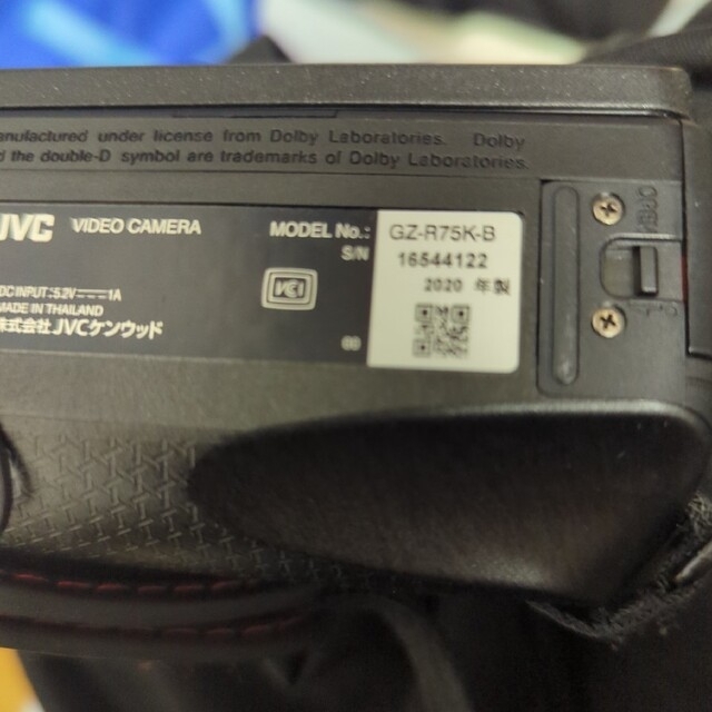 JVC ビデオカメラ 内蔵メモリー32GB GZ-R75K-B ブラック-