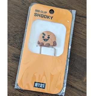 ビーティーイシビル(BT21)の【BT21】BIG CLIP📎　SHOOKY(アイドルグッズ)