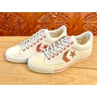 コンバース(CONVERSE)の★希少レア!コンバース プロスター 白/ピンク ビンテージ デッド 235★(スニーカー)