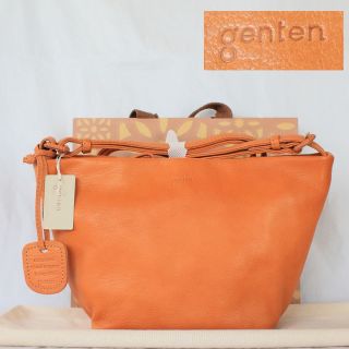 ゲンテン(genten)のgenten ゲンテン ☆未使用☆ ゴートベーシック ミニショルダー キャメル(ショルダーバッグ)