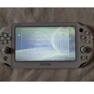 ソニー(SONY)のPlayStation Vita Wi-Fiモデル グレイシャー・ホワイト(家庭用ゲーム機本体)