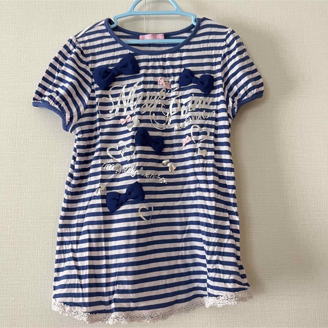 mezzo piano(メゾピアノ)のメゾピアノ　mezzo piano Tシャツ キッズ/ベビー/マタニティのキッズ服女の子用(90cm~)(Tシャツ/カットソー)の商品写真