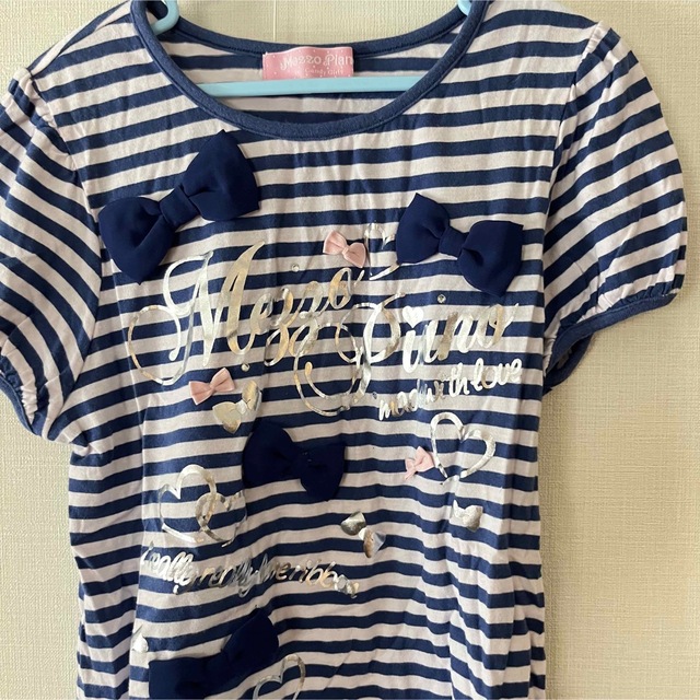 mezzo piano(メゾピアノ)のメゾピアノ　mezzo piano Tシャツ キッズ/ベビー/マタニティのキッズ服女の子用(90cm~)(Tシャツ/カットソー)の商品写真