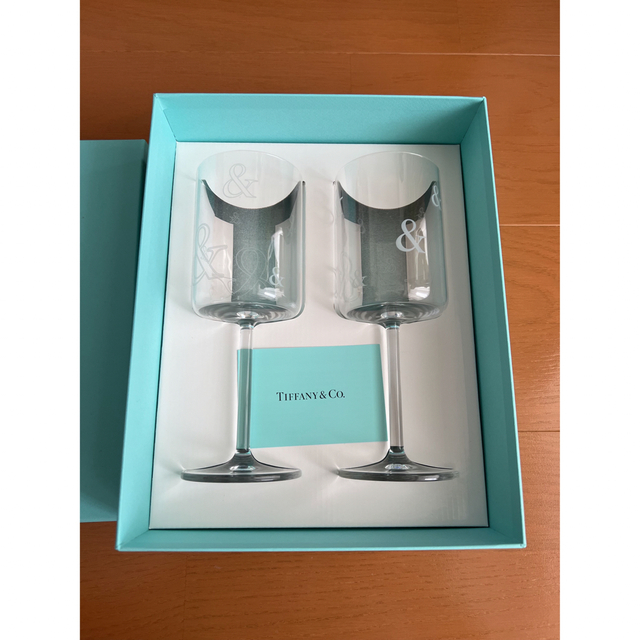 Tiffany & Co.(ティファニー)のTiffany ワイングラス インテリア/住まい/日用品のキッチン/食器(グラス/カップ)の商品写真