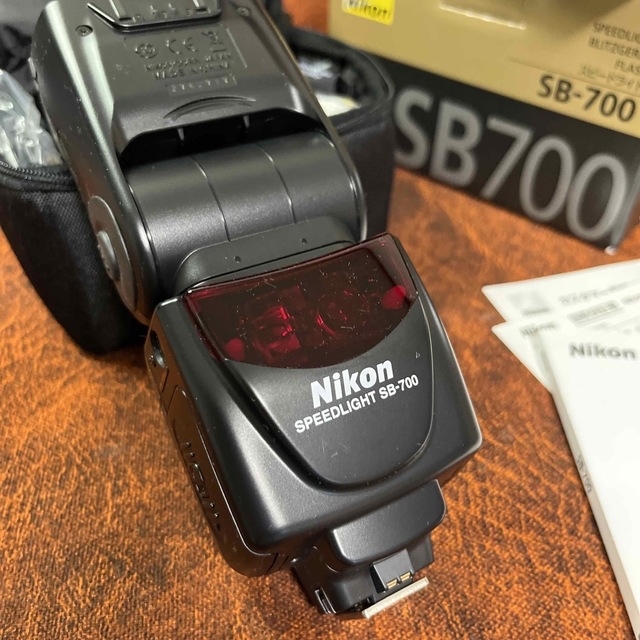 Nikon(ニコン)の【確認済み】Nikon SB-700 数回使用 スマホ/家電/カメラのカメラ(ストロボ/照明)の商品写真