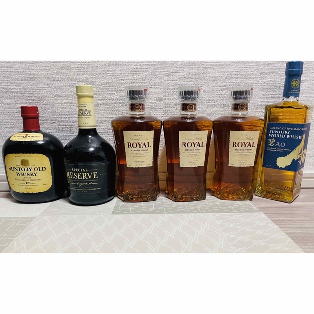 SUNTORY サントリー WHISKY ウイスキー 6本セット-