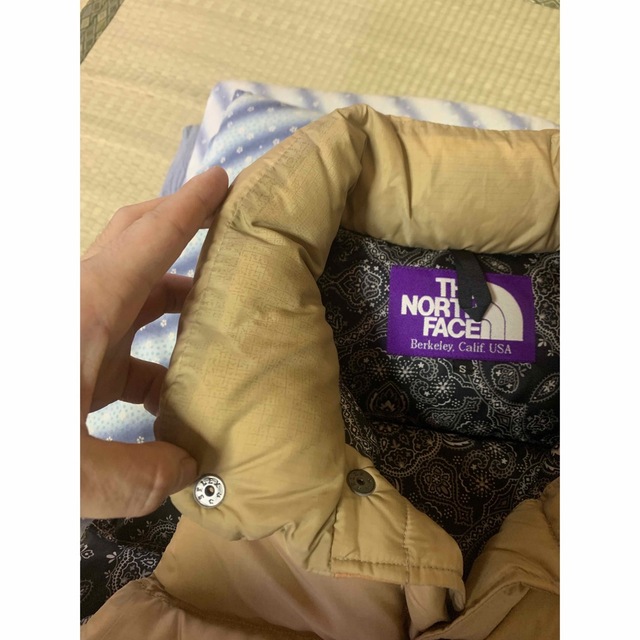 【本革】【値下げ中】THE NORTH FACE パープルレーベル ダウンベスト 3