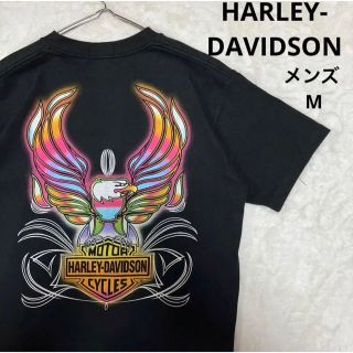 ハーレーダビッドソン(Harley Davidson)のハーレーダビットソン　シングルステッチ　Tシャツ　メンズ M(Tシャツ/カットソー(半袖/袖なし))