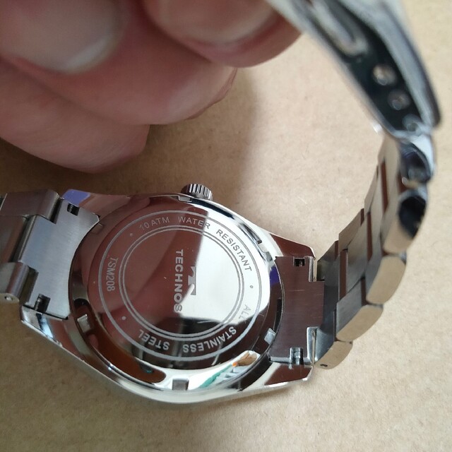 TECHNOS(テクノス)のテクノス TECHNOS エクスプローラー 美品 腕時計 メンズの時計(腕時計(アナログ))の商品写真