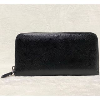 PRADA - 極美品！PRADA プラダ ラウンドファスナー ウォレット 長財布