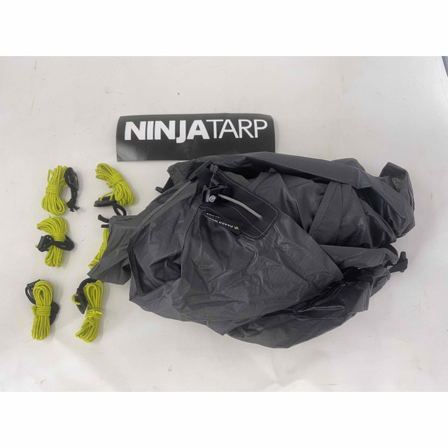 Colorダークグレー美品PAAGO WORKS パーゴワークス NINJA TARP ニンジャタープ