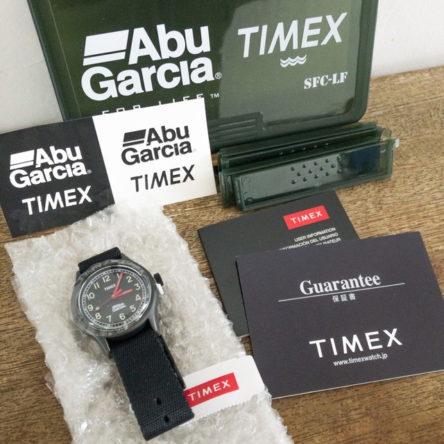 TIMEX ABU GARCIA ORIGINAL CAMPER 腕時計　ルアー