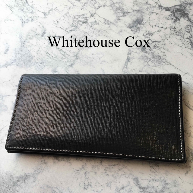 WHITEHOUSE COX(ホワイトハウスコックス)のWhitehouse Cox ホワイトハウスコックス　レザー　長財布 メンズのファッション小物(長財布)の商品写真