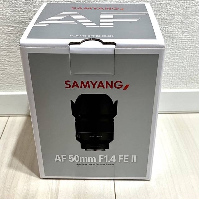 新品未使用　SAMYANG AF 50mm F1.4 FE II スマホ/家電/カメラのカメラ(レンズ(単焦点))の商品写真