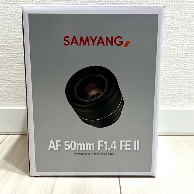 新品未使用　SAMYANG AF 50mm F1.4 FE II スマホ/家電/カメラのカメラ(レンズ(単焦点))の商品写真