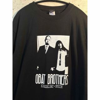 金属バット OBAT BROTHERS ロンT 長袖 黒 XLサイズ 美品の通販 by