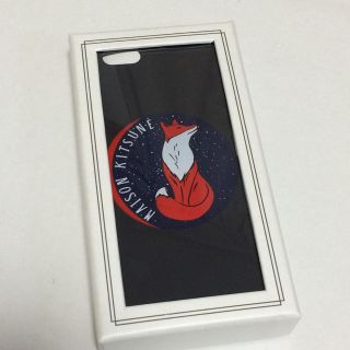 メゾンキツネ(MAISON KITSUNE')の新品★メゾンキツネ★iPhone6カバー(iPhoneケース)