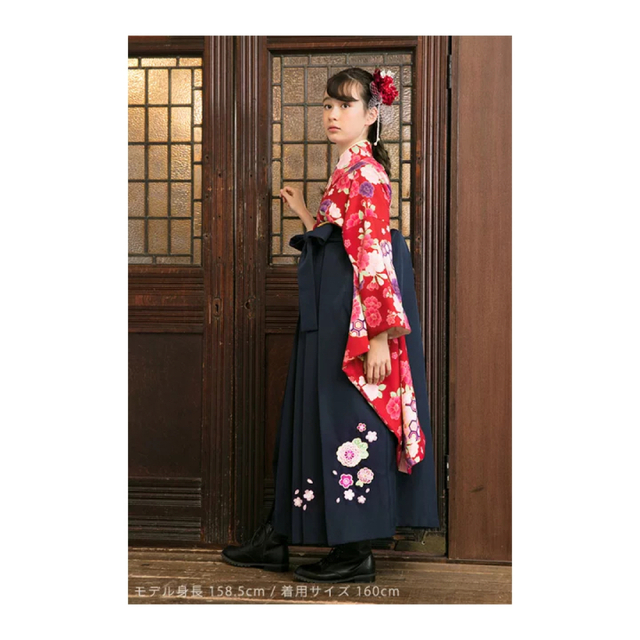 arisana(アリサナ)のアリサナ　袴　160  キッズ/ベビー/マタニティのキッズ服女の子用(90cm~)(和服/着物)の商品写真