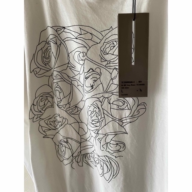 美品　Dior HOMMEディオールオム エディ期　ローズTシャツ