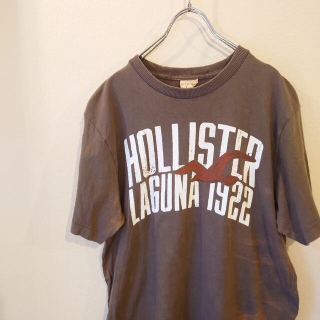 Hollister(ホリスター)のHOLLISTER Tシャツ ブラウン　ホリスター メンズのトップス(Tシャツ/カットソー(半袖/袖なし))の商品写真