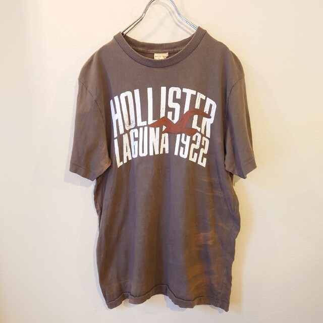 Hollister(ホリスター)のHOLLISTER Tシャツ ブラウン　ホリスター メンズのトップス(Tシャツ/カットソー(半袖/袖なし))の商品写真