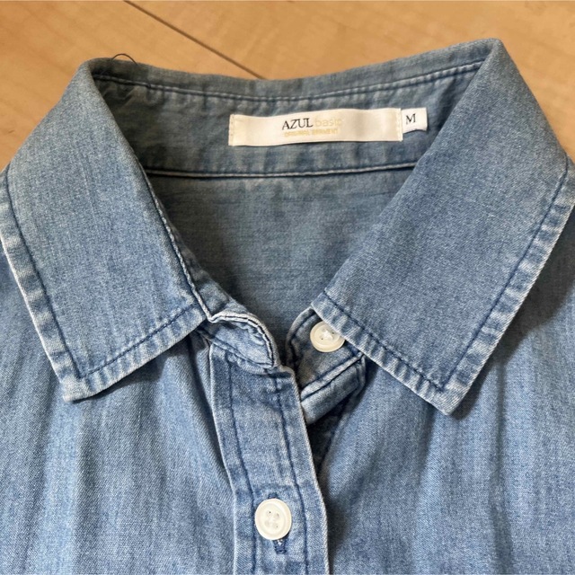 AZUL by moussy(アズールバイマウジー)のAZUL シャツ レディースのトップス(シャツ/ブラウス(長袖/七分))の商品写真