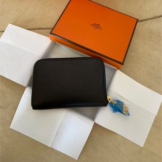 Hermes - 新品 HERMES カルヴィ デュオ ベルソ カード 財布 の通販|ラクマ