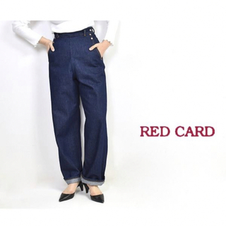 レッドカード(RED CARD)のレッドカード Lemonade ワイドパンツ　22インチ(デニム/ジーンズ)