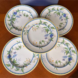 ロイヤルウースター(Royal Worcester)の【未使用美品】ロイヤルウースター★パストラーレ★デザート皿　5枚(食器)