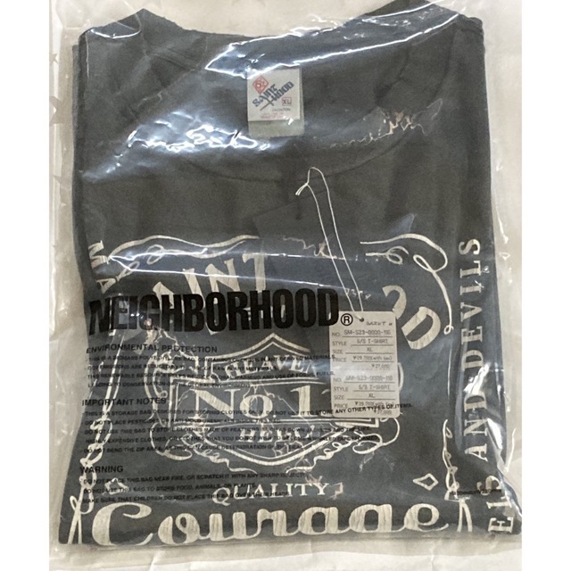 NEIGHBORHOOD - XL ネイバーフッド セントマイケル スカル バイク T ...