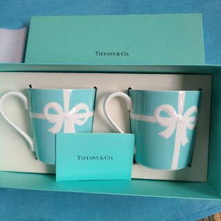 Tiffany & Co. - TIFFANY & Co.  ティファニー ブルーリボン　マグカップ