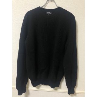 アーペーセー(A.P.C)のA.P.C  ブラックニットセーター(ニット/セーター)