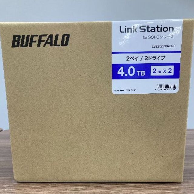 PC周辺機器 【未開封】BUFFALO LS220DN0402B 14850円 1周年特別価格