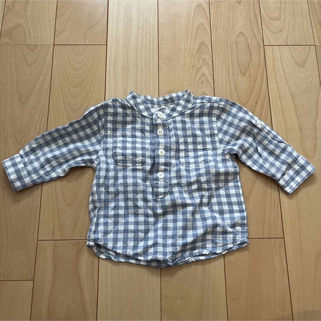 ベビー服　シャツ2枚セット キッズ/ベビー/マタニティのベビー服(~85cm)(シャツ/カットソー)の商品写真