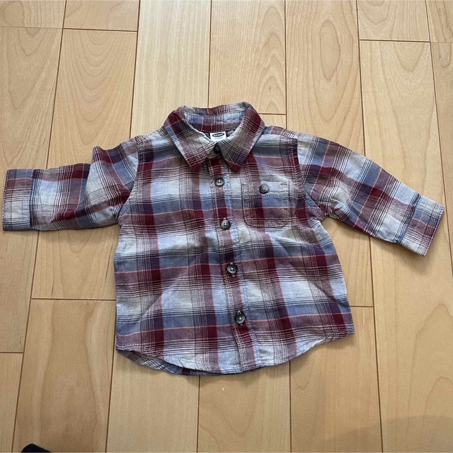 ベビー服　シャツ2枚セット キッズ/ベビー/マタニティのベビー服(~85cm)(シャツ/カットソー)の商品写真