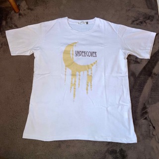 アンダーカバー(UNDERCOVER)のアンダーカバー　Undercover  Tシャツ 三日月 プリントTシャツ 白 (Tシャツ/カットソー(半袖/袖なし))