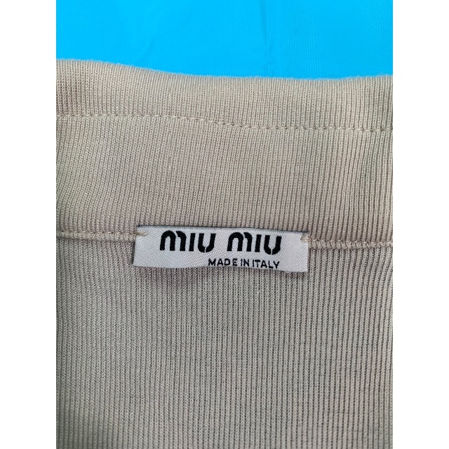 miu miu ミュウミュウ ノースリーブ きのこ