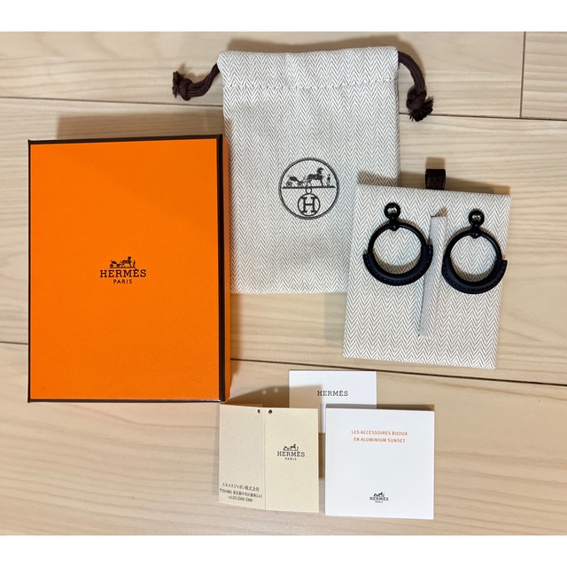 新品未使用 エルメス HERMES  ピアス ループ PM