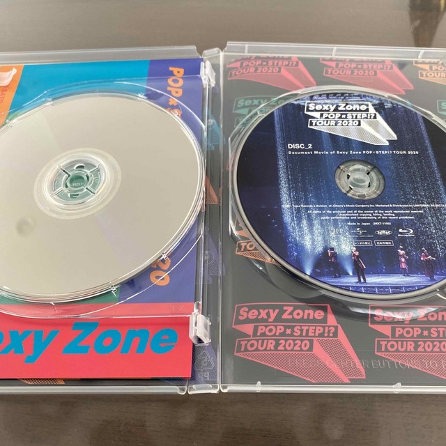 Sexy Zone(セクシー ゾーン)のSexy Zone　POP×STEP！？TOUR2020 通常版Blu-ray エンタメ/ホビーのDVD/ブルーレイ(アイドル)の商品写真