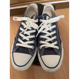 オールスター(ALL STAR（CONVERSE）)のコンバース ネイビー 25cm(スニーカー)